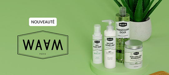 Découvrez la nouvelle marque Waam : des produits capillaires naturels et bio !