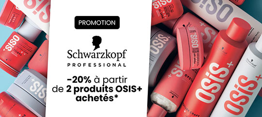 20% de remise à partir de 2 produits Osis+ de Schwarzkopf Professional achetés