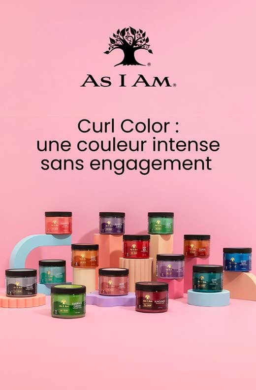 Une couleur intense sans engagement avec les nouvelles teintes Curl Color par As I Am.